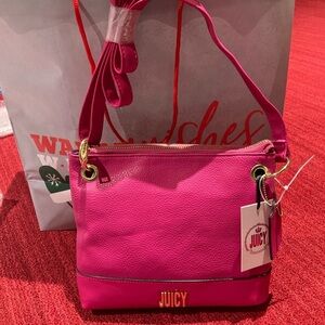 Juicy Couture Fuchsia Crossbody Bag